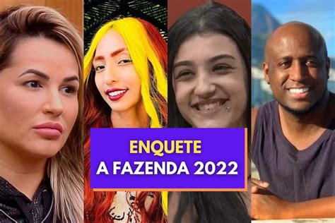 Votação Enquete A Fazenda 2022 Quem Sai Na 9ª Roça