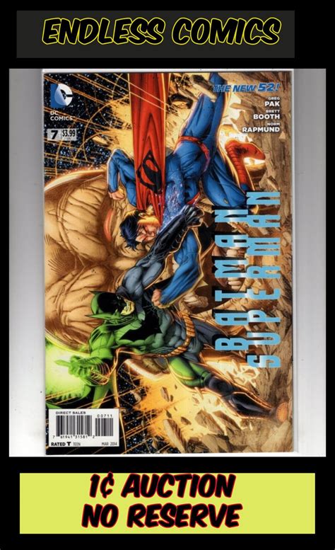 Batman Superman 7 1¢ Auction No Resv See More Id01 Comic