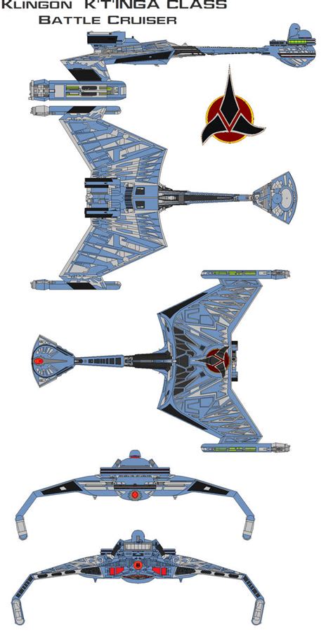 Klingon Ktinga Class Battle Cruiser By Bagera3005 On Deviantart