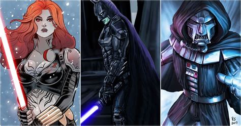 Star Wars 10 Fan Art Pieces Of Superheroes And Villains Reimagined As