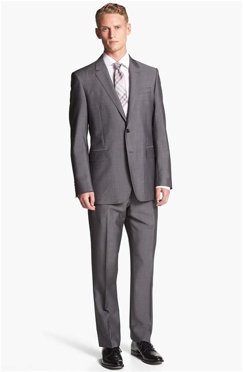 Browse the latest business & designer suit collections & styles for men. Burberry Classic Fit Grey Wool Mohair Suit in Gray for Men ...