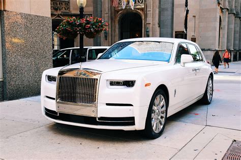Rent A White Rolls Royce Phantom Exotic Prom Cars Celeblux Chicago