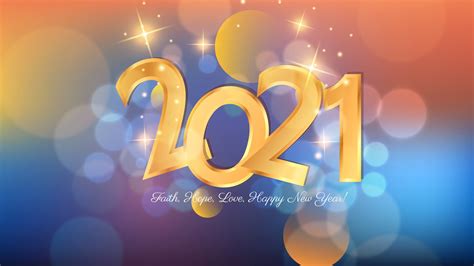 2021 Faith Hope Love Happy New Year