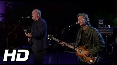 Paul Mccartney And David Gilmour No Other Baby Official Live Video