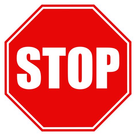 Stop Sign Free Svg