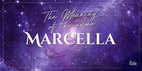 The Baby Name Marcella What It Means And Why Numerologists Like It