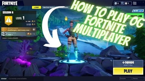 How To Play Og Fortnite Multiplayer Rift Tutorial Youtube