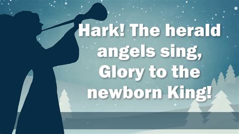 Hark The Herald Angels Sing Instrumental With Lyrics Youtube