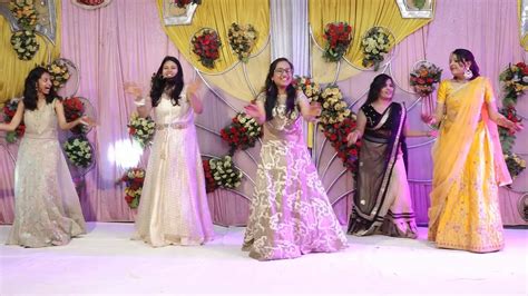 indian wedding sangeet dance saali s dance bride tribe bride team sangeet dance