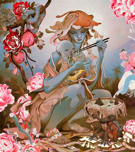 Supersonic Art James Jean Recent Work Recent Paintings By The Art