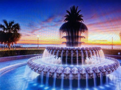 Pineapple fountain in waterfront park, charleston, sc. Pineapple fountain in Charleston SC | Beautiful places ...