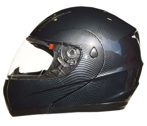 Full Face Helmets Modular Full Face Helmet Carbon Fibre Graphic