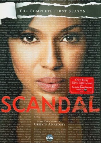 Scandal The Complete First Season Dvd 2012 Dvd Empire