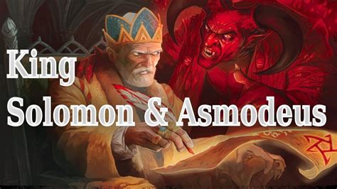 Solomon And The Demon Asmodeus Testament Of Solomon Part 3 Demonology