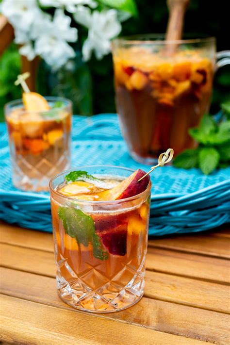 Boozy Bourbon Peach Summertime Smash Cocktail Recipe Hgtv