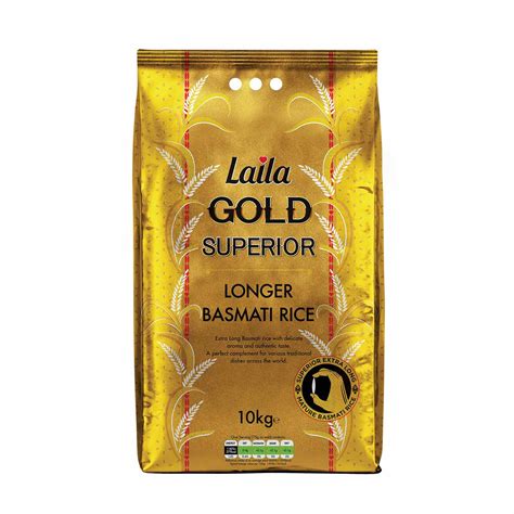 Laila Gold Basmati Rice 10kg Laila Foods