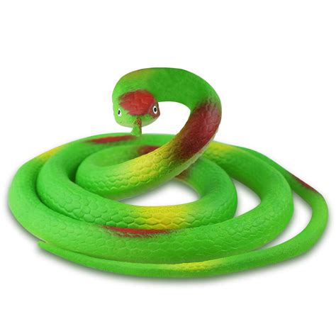 Zubita Snake Toy Bent Plastic Snakes Toy For Children Kids Super
