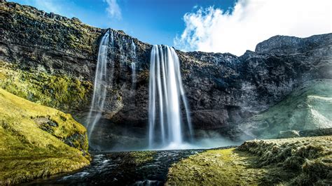 Seljalandsfoss Waterfall Iceland 4k Wallpapers Hd