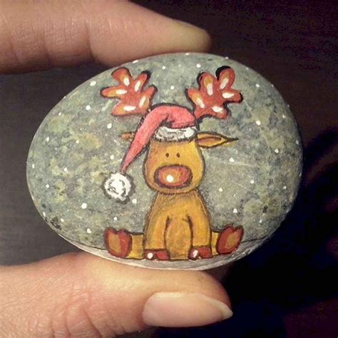 50 Diy Christmas Rock Painting Ideas 28 Christmas