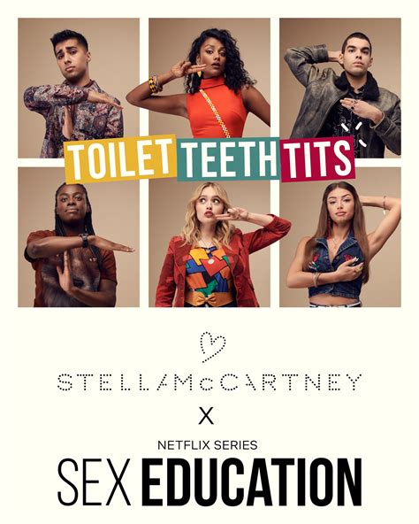 Stella Mccartney Partners With The ‘sex Education Cast For A Memorable Breast Cancer Awareness