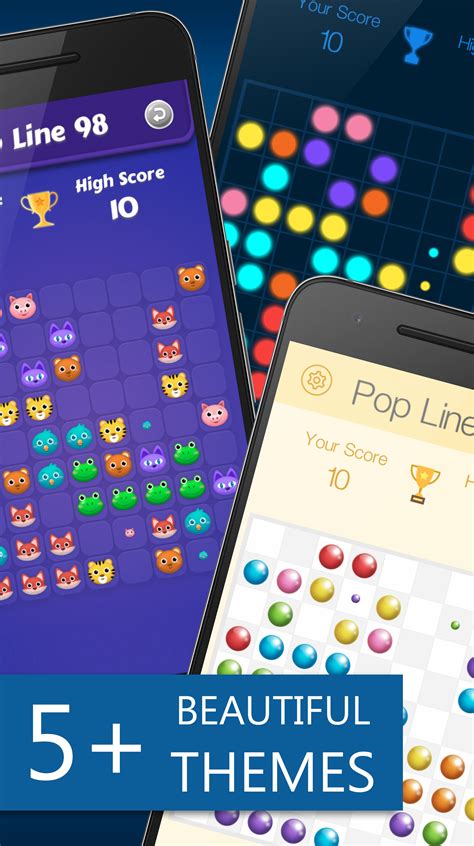 Play this fun logic and the need to train hard to achieve considerable success in moving the colored balls on the field. Line 98 - The color lines : great classic puzzle game