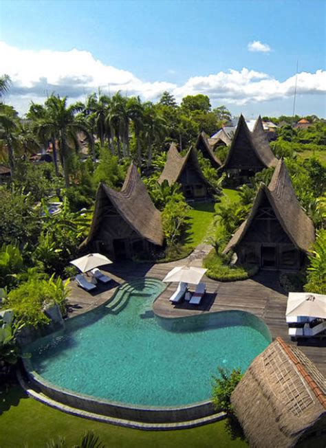 Own Villa Bali Resort Architecture Tropical Architecture