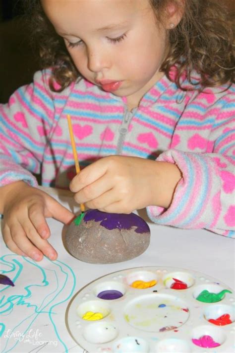Painting Rocks Fun Crafts For Kids