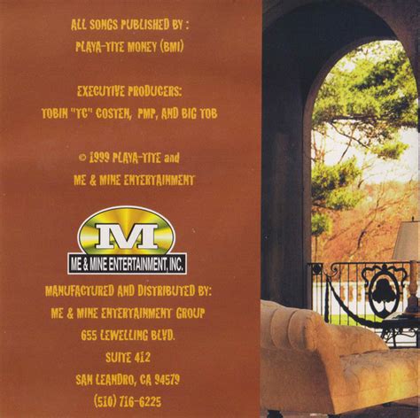Pain By PMP CD 1999 Me Mine Entertainment In Austin Rap The