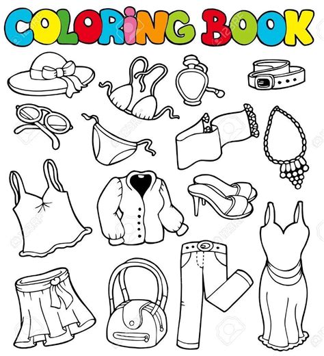 Prendas De Vestir Para Colorear Coloring Pages Colorful Pictures Color