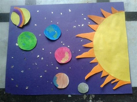 3d Solar System Art For Kids Space Crafts For Kids