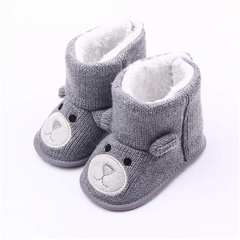Dreamshining Winter Warm Baby Shoes Infant First Walkers Toddler