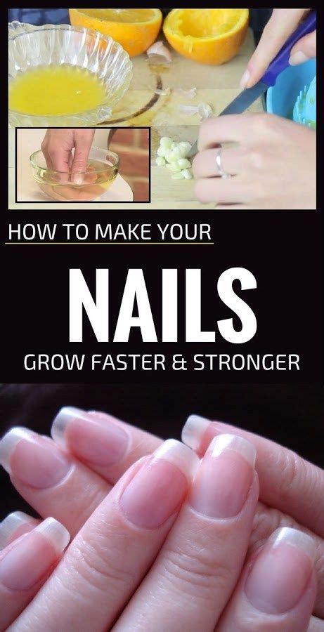 How To Grow Your Nails Faster In Just Week Grow Nails Faster How To Grow Nails Make Nails Grow