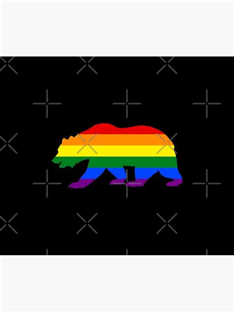 lgbt bear pride gay pride rainbow flag comforter for sale by killbotx redbubble