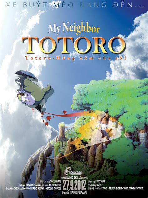 My neighbor totoro studio ghibli lightbox, 3d card, 3d wall art. The Geeky Nerfherder: Movie Poster Art: My Neighbour ...