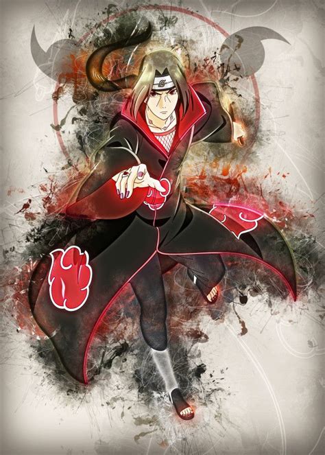 Displate Poster Uchiha Itachi Naruto Anime Bleach One Piece Dragon