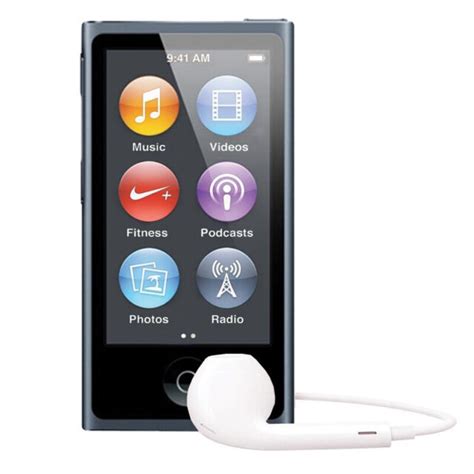 Apple Ipod Nano 7th Generation Slate 16 Gb For Sale Online Ebay