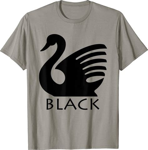 Black Swan English Language Metaphor Linguistics T Shirt Amazonde