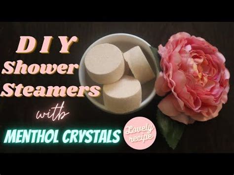 Diyhow To Make Shower Steamers Aka Shower Fizzies Using Menthol