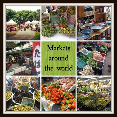 Markets around the world - Multicultural Kid Blogs