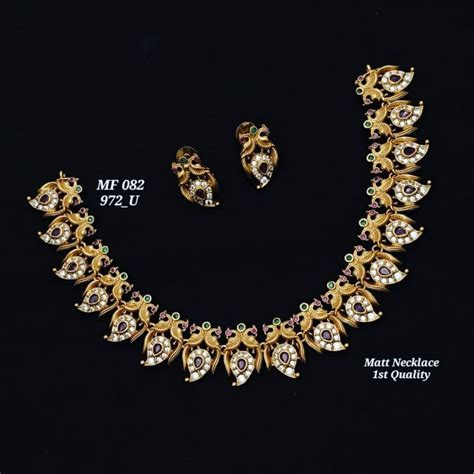 Pretty Mango Necklace From Accessory Villa South India Jewels