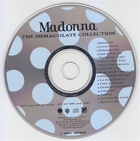 Madonna The Immaculate Collection 1990 Avaxhome