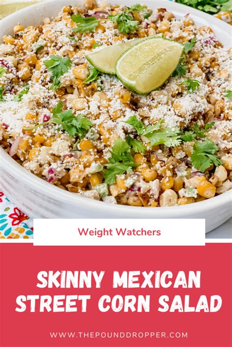 Skinny Mexican Street Corn Salad Pound Dropper