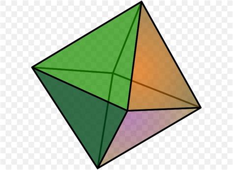 Regular Octahedron Regular Polyhedron Platonic Solid Png 605x599px