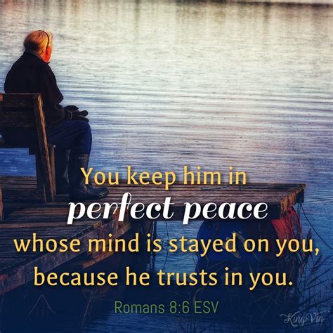 Perfect Peace I Live For Jesus
