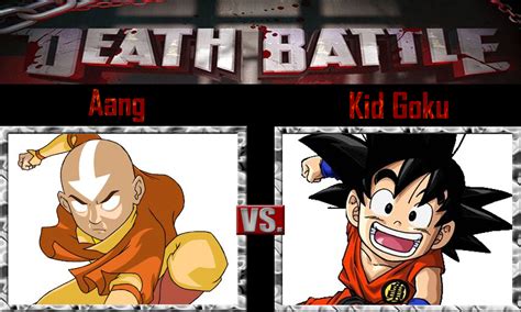 Aang Vs Kid Goku By Sonicpal On Deviantart