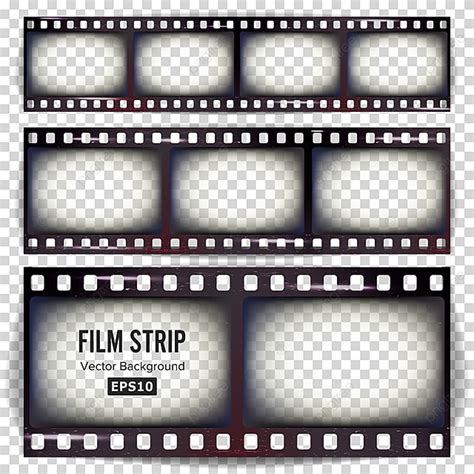 Filmstreifen Vektor Film Clipart Film Strip Png Und Vektor Zum