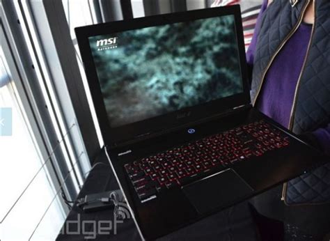 MSI Shows Gaming Ultrabook With 3K Display Next Gen NVIDIA Graphics