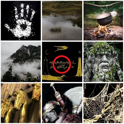 The Lord Of The Rings Two Towers Moodboard Aesthetic Collage