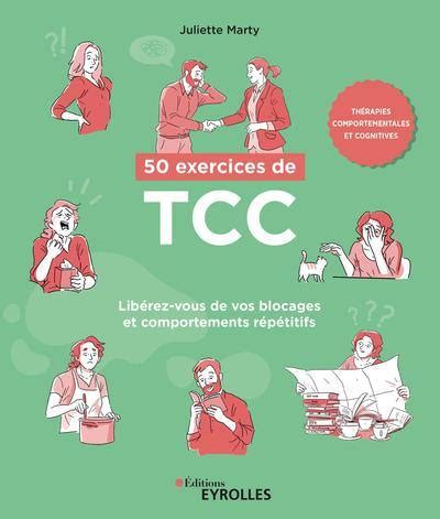 Livre 50 exercices de TCC thérapies comportementales et cognitives