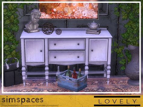 Sims 4 — Lovely Sideboard By Simspaces — A Gorgeous Set Of Sideboard